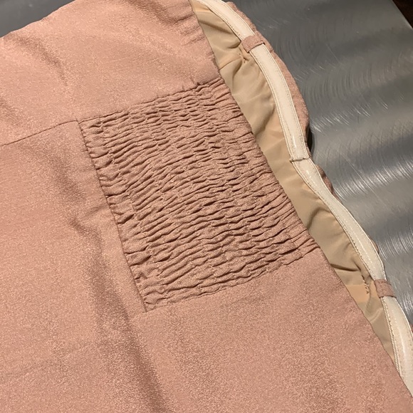 Lucy & Co Blush Pink Ruched Strapless Dress Size S - Picture 7 of 13